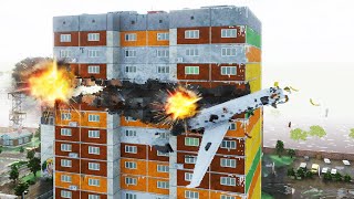 Planes Crash Into Buildings 😱 Teardown