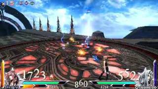Dissidia Final Fantasy [Duodecim] Lightning(Aya Brea) Vs. Sephiroth