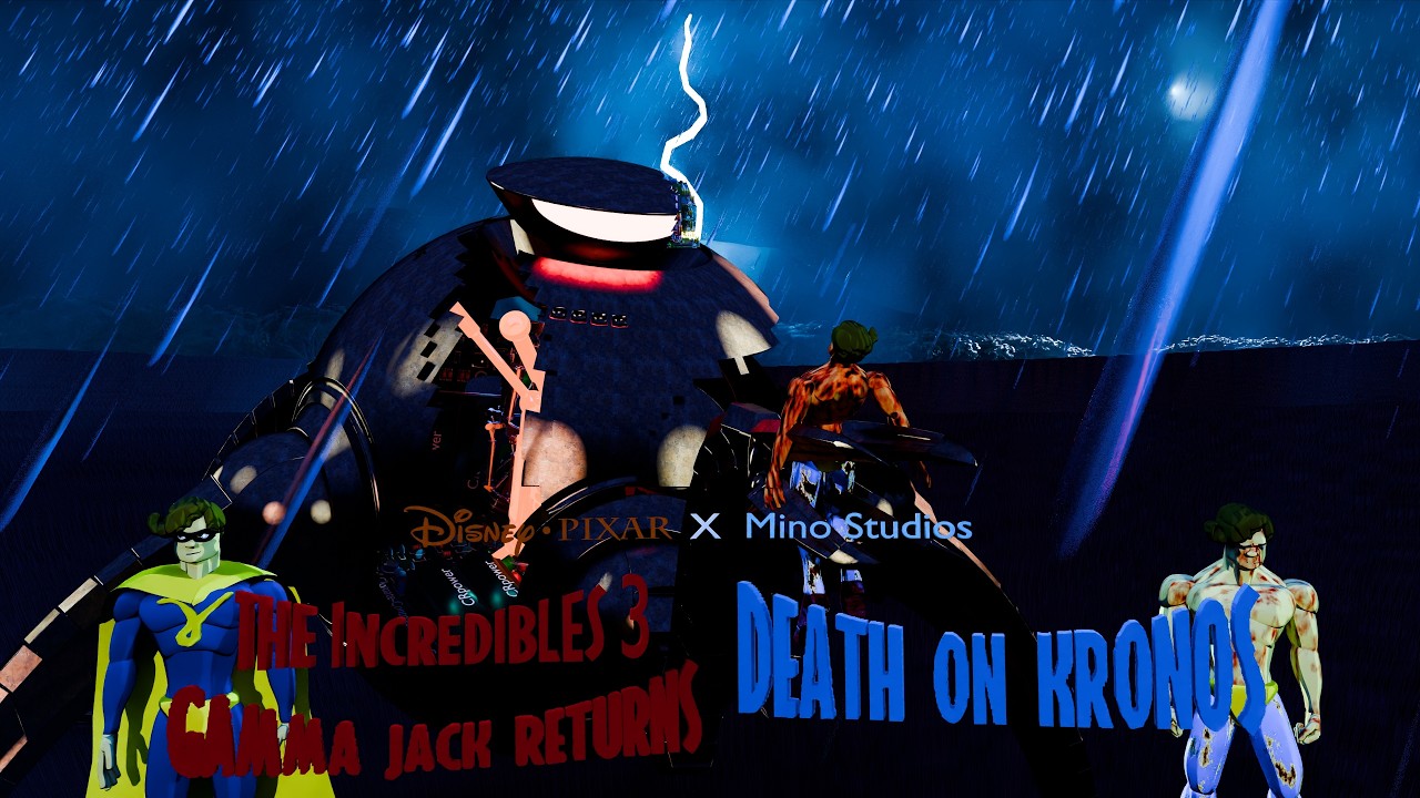Incredibles 3 Gamma Jack Returns | DEATH ON KRONOS - YouTube