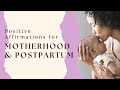 I am motherhood affirmations  postpartum  daily positivity for moms