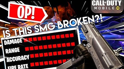 NEW QXR IS BROKEN?! BEST SMG GUNSMITH CLASS | Call Of Duty Mobile