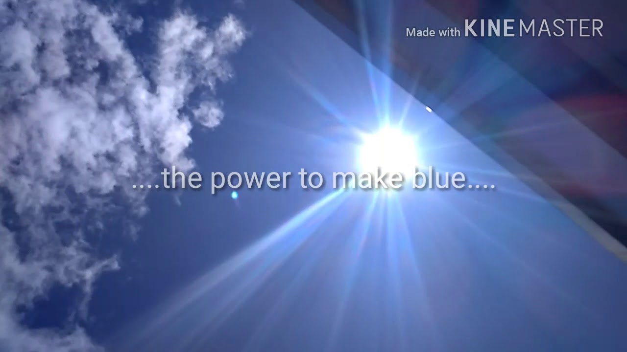 Rainbow Colors of the Sun Simulator & its Power to Blue the Skies....4/12/2018