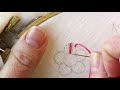 Unicorn Embroidery Pattern, Video 6 - Satin Stitch Flower Petals