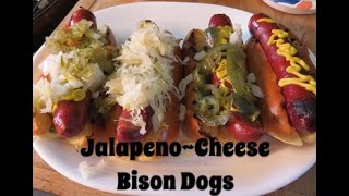 Jalapeno & Cheese Bison Dogs