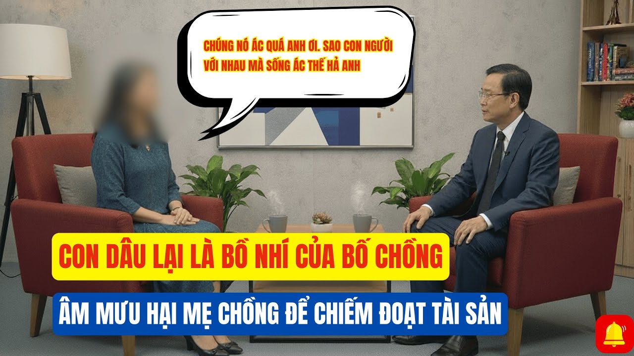 Con Dâu Lại Là Bồ Nhí Của Bố Chồng - Âm Mưu Hại Mẹ Chồng Để Chiếm Đoạt Tài Sản
