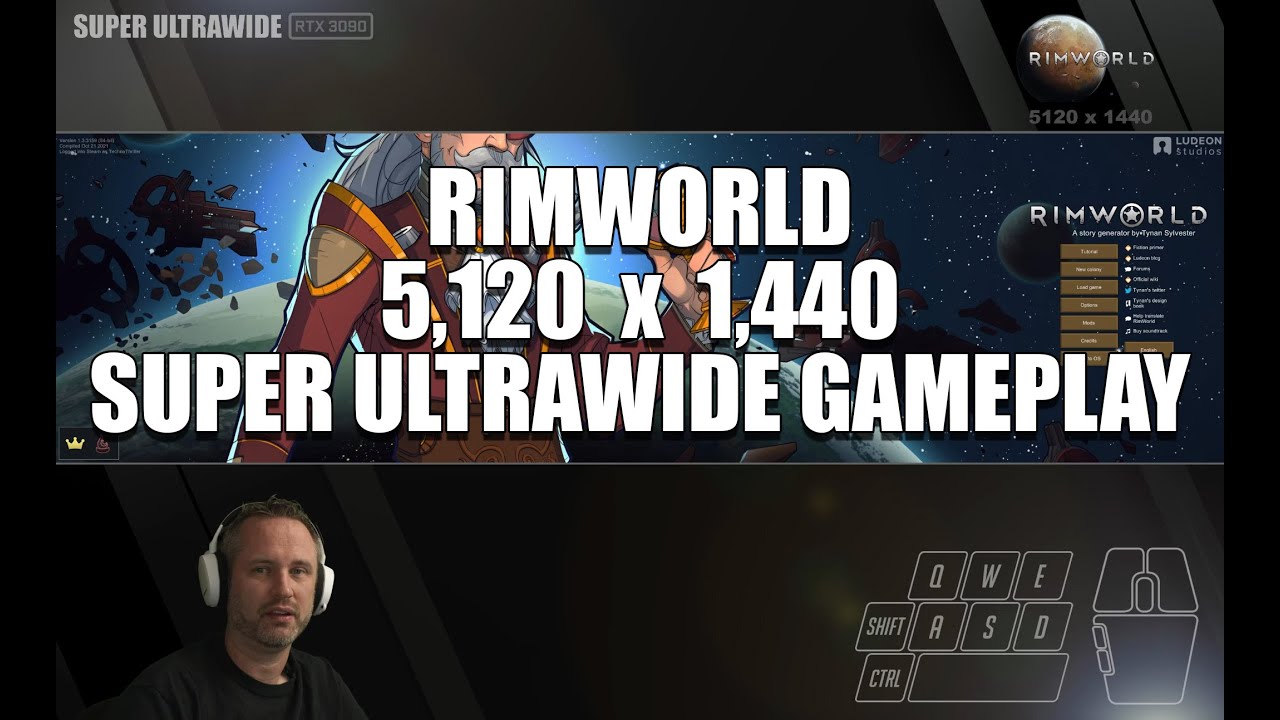 Rimworld Super Ultrawide Gameplay 32:9 on the Samsung Odyssey Neo G9 ...