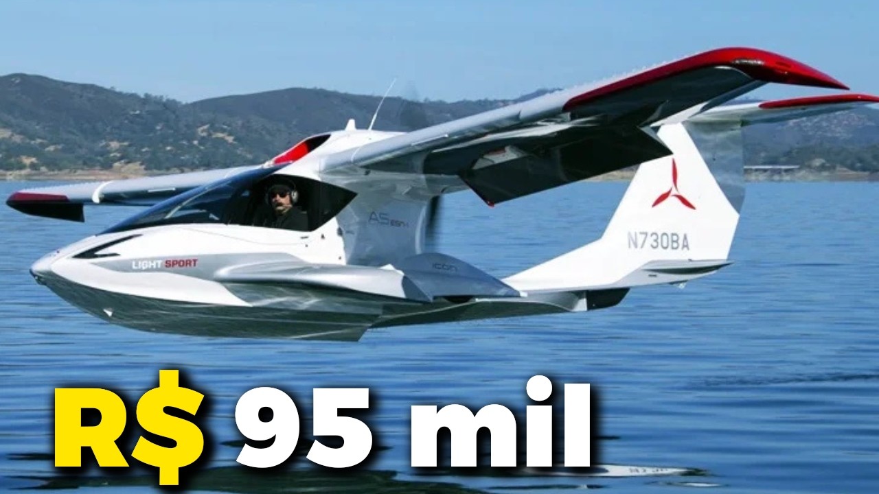 Os 10 aviões ANFÍBIOS monomotores ACESSÍVEIS do Brasil em 2025!