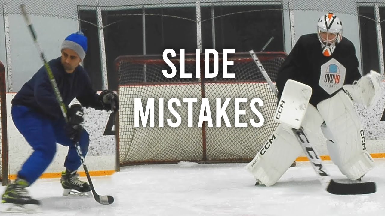 Анализ видеозаписи слайда «Бабочка» от моего тренера вратарей!