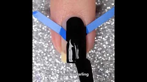 SPRING/SUMMER 2016: Trends & Inspiration | Negative space nail art tutorial