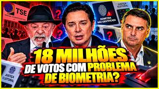 🚨Claudio Dantas REVEALS: Over 18 MILLION votes had biometrics issues!
