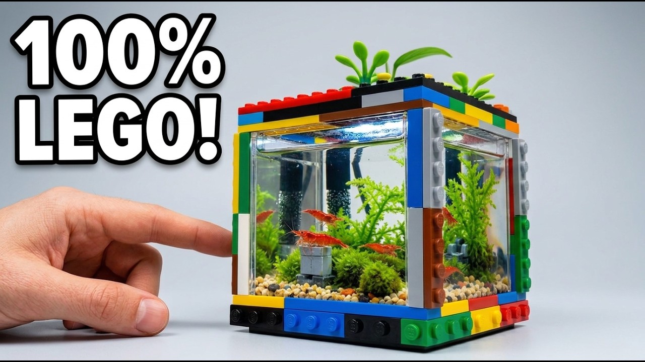 I Made a Lego Fish Tank!
