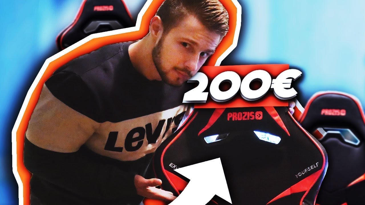 UNE CHAISE GAMER INCROYABLE A 200€ !!