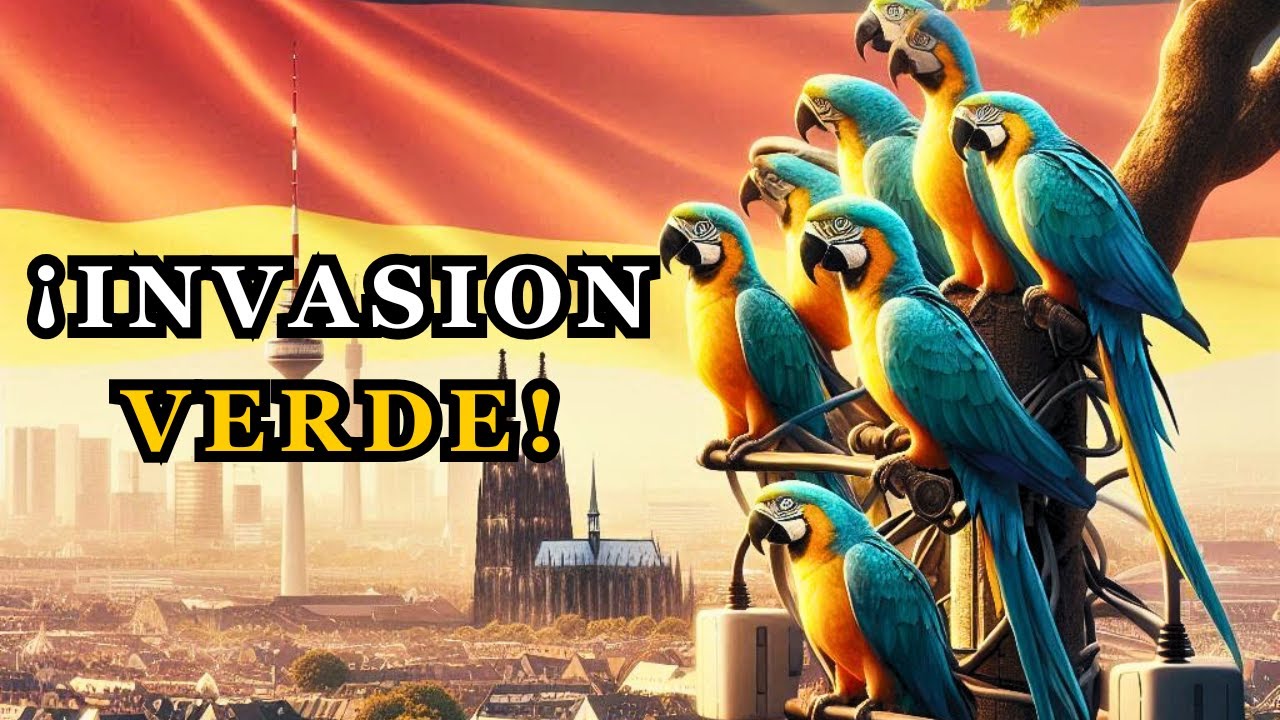 INVASION de LOROS EXOTICOS en Alemania: ¿PLAGA o BENDICION?
