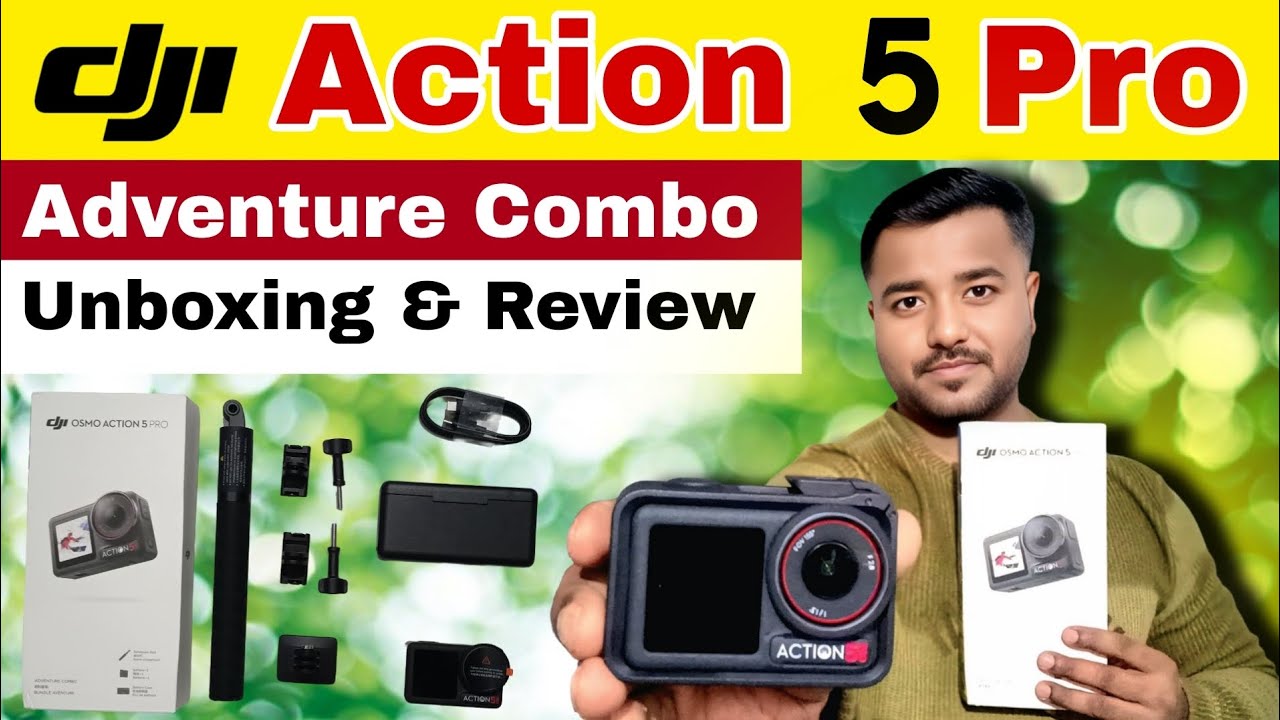 DJI Osmo Action 5 Pro Adventure Combo Unboxing & Honest Review 🔥 | Best Action Camera 2026?