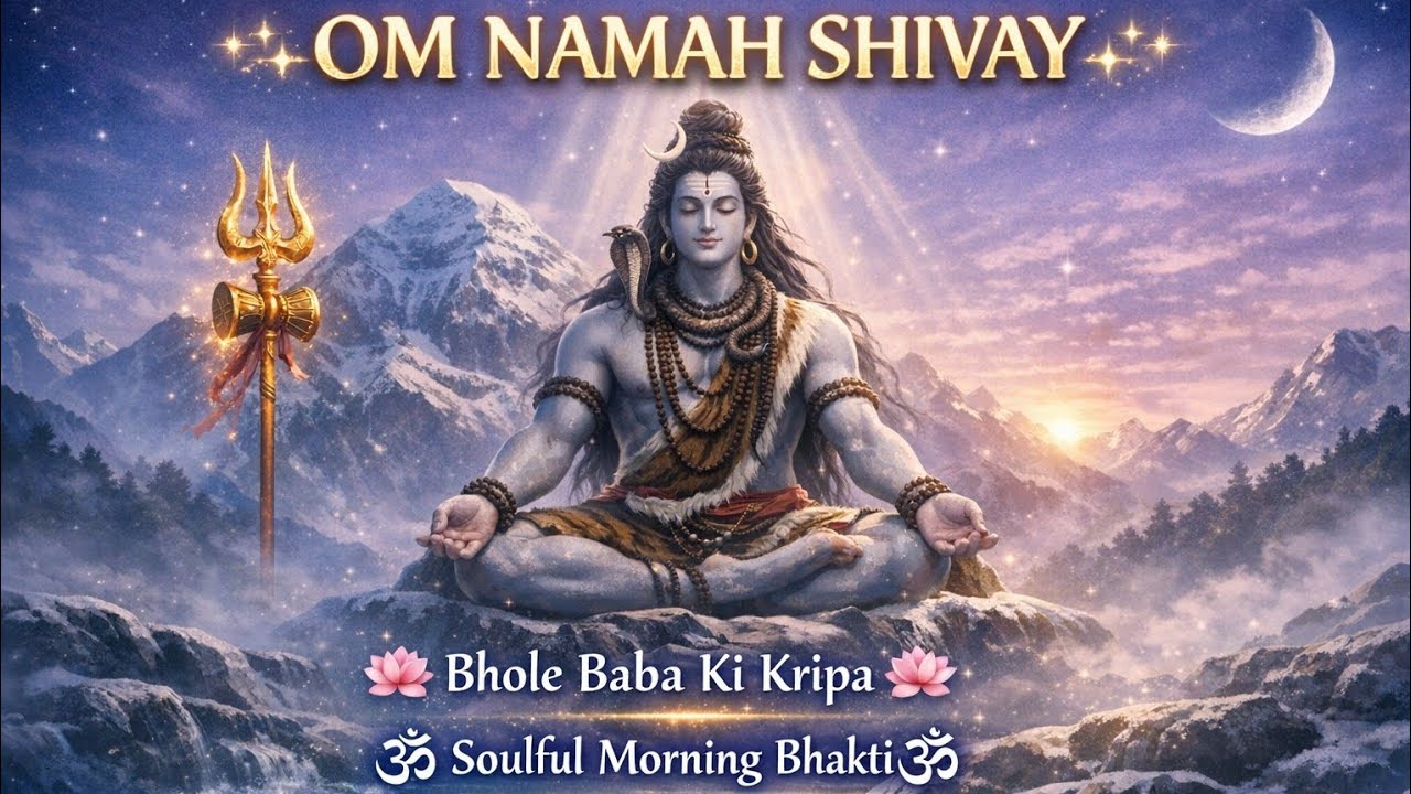 Har Har Mahadev 🙏 | Peaceful Morning Shiv Dhun | Om Namah Shivay