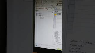 Create Table in MS Access in 2 Minutes | Step-by-Step Microsoft Access Tutorial #msaccess #shorts