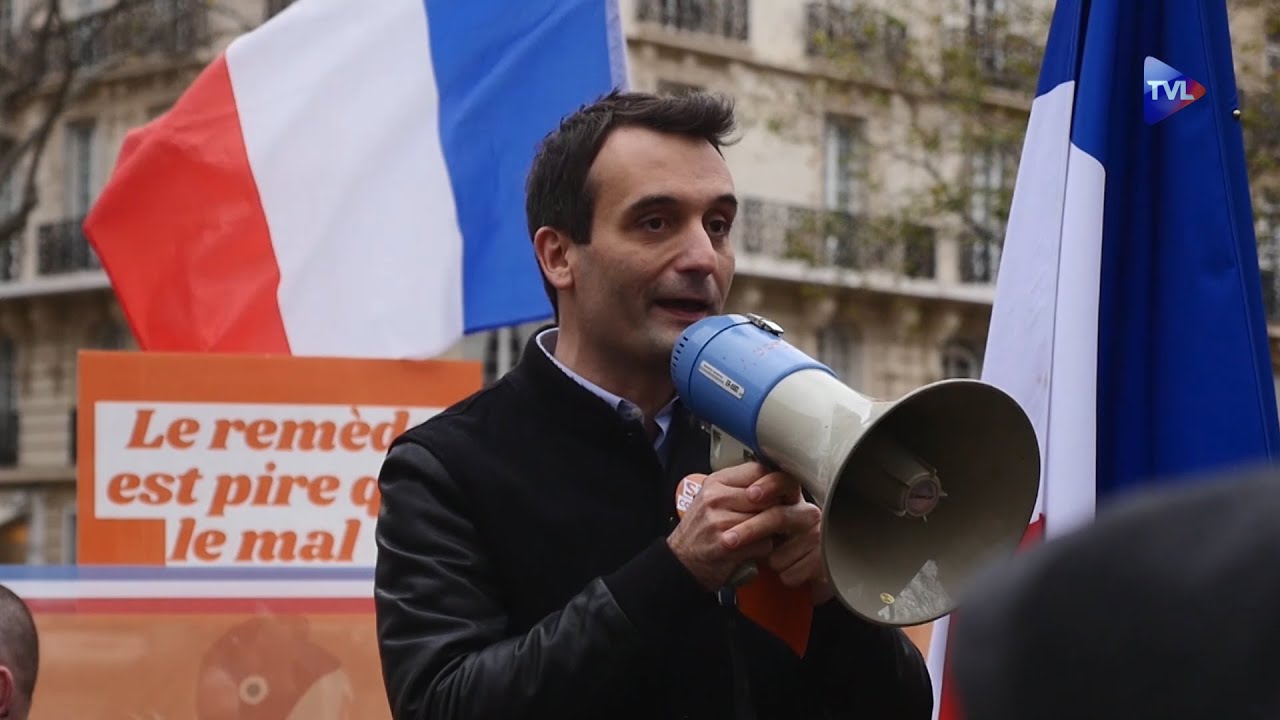 Florian Philippot : « Que les ministres se vaccinent en premier ! » - Manifestation du 5/12/2020