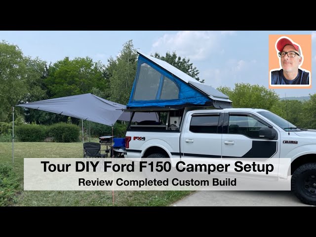 Tour the Ultimate DIY Ford F150 Camper Build: Your Ultimate Camping  Adventure Rig! 