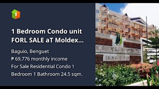 1 Bedroom Condo unit FORL SALE aT Moldex Residences, Baguio City, Benguet