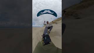 High speed low level paragliding/speedflying/soaring requires CONSTANT focus!