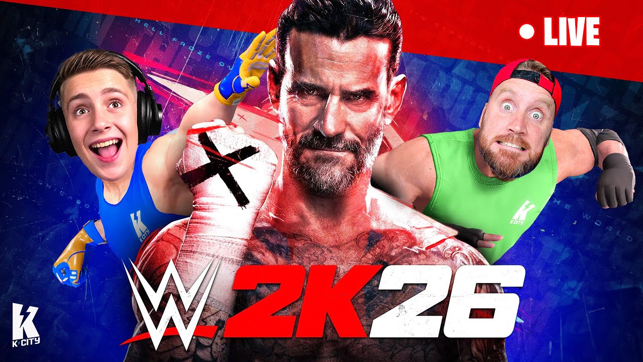 WWE 2k26 Early Access *LIVE* Reaction with K-City Gaming
