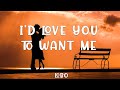 Lobo  id love you to want me  lyrics 