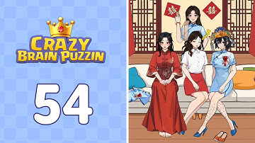 Crazy Brain Puzzle Level 54 Bridesmaids Pic