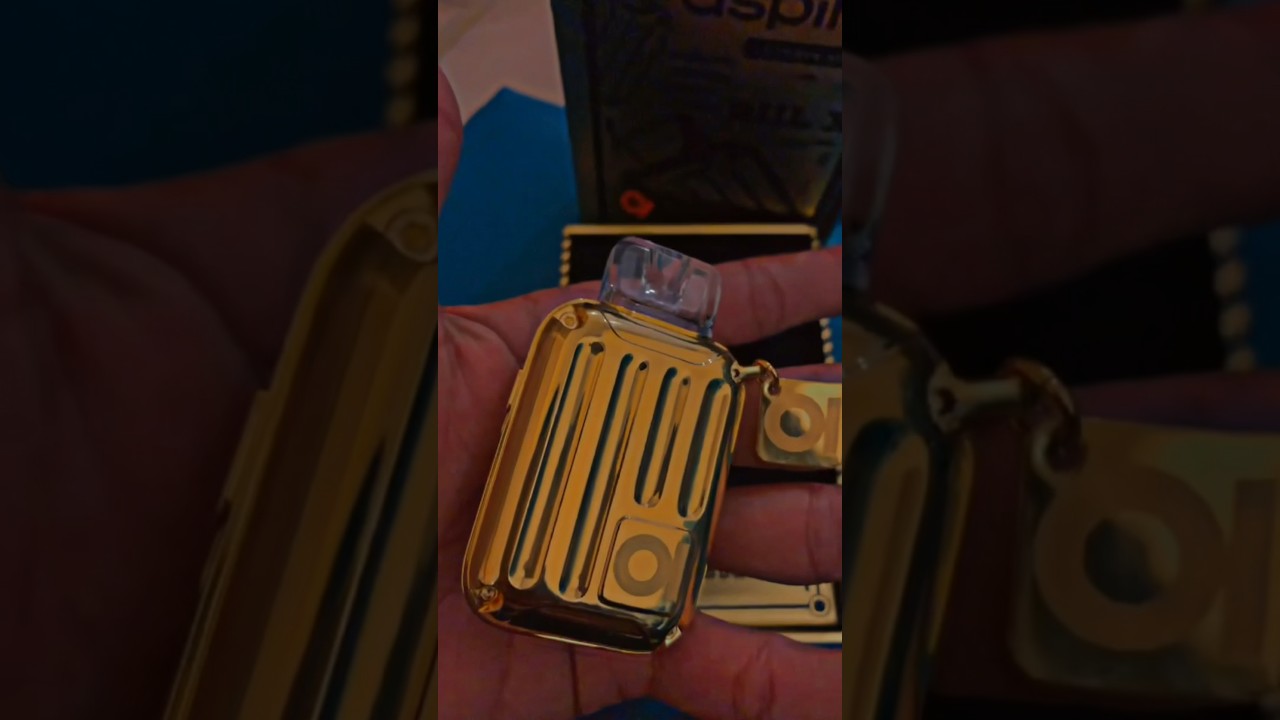 Aspire Riil X 24K Gold Plated Review Coming Soon 