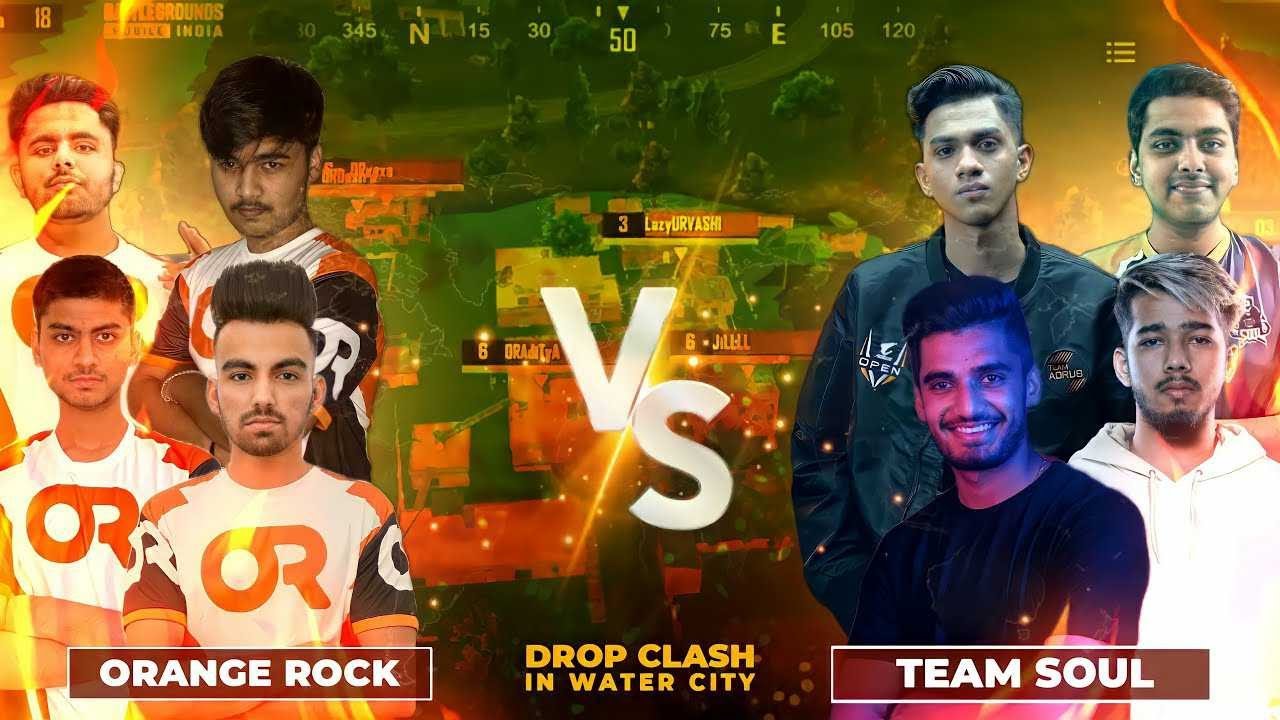 🔥Soul vs OR Watercity Fight 🔥| Soul vs OR Drop Clash | Scout 1v3 OR ?