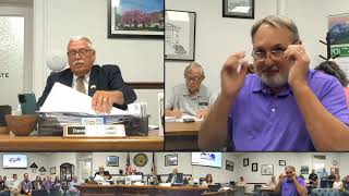 Hardy County Commissioin meeting July 7 part 2