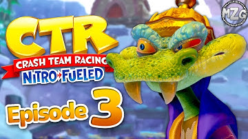 Crash Team Racing Nitro Fueled Gameplay Walkthrough - Part 3 -  Story Mode! Glacier Park!