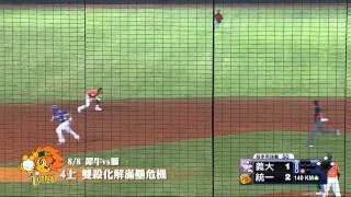 20140808犀牛vs獅比賽精華