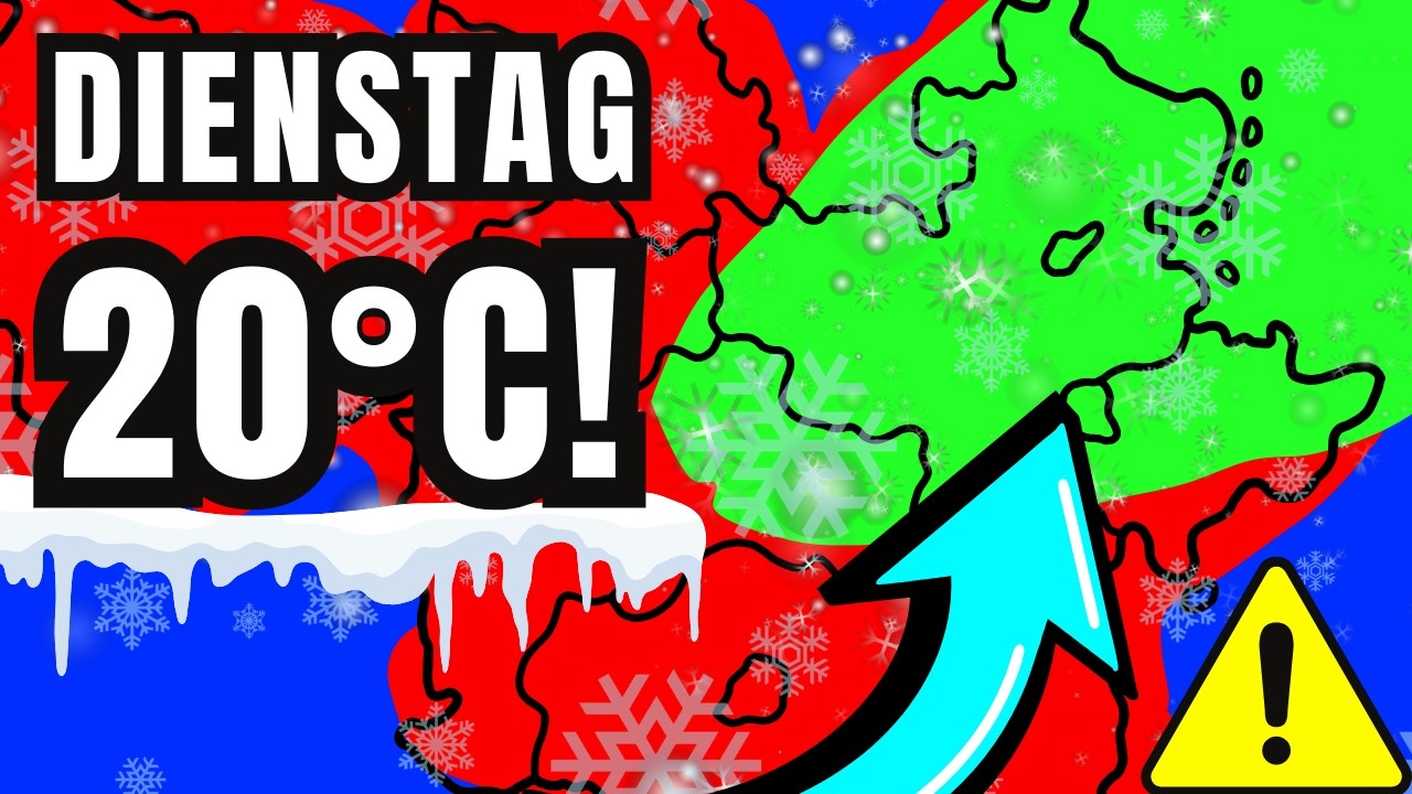 AB DIENSTAG: Erst 20°C Hitze, dann SCHNEE-ALARM? Der Zeitplan!