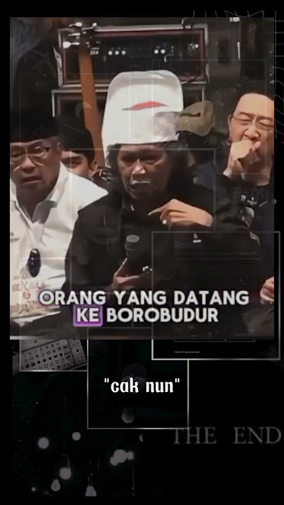 cak nun#pengajian #islam #borobudur #trending #fyp #caknun
