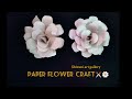 diy paper flower | how to make flower | easy flower craft #diy #flowers #papercraft #craft #art