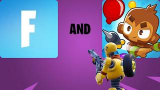 I Got MONKEYS For Every Kill In The Fortnite x BTD6 Collab!