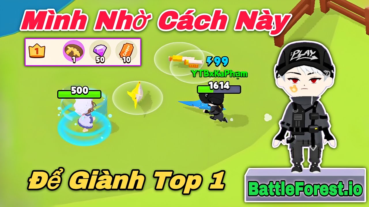 PLAY TOGETHER | Mình Nhờ Cách Này Để Giành Top 1 Cuộc Thi BattleForest.io