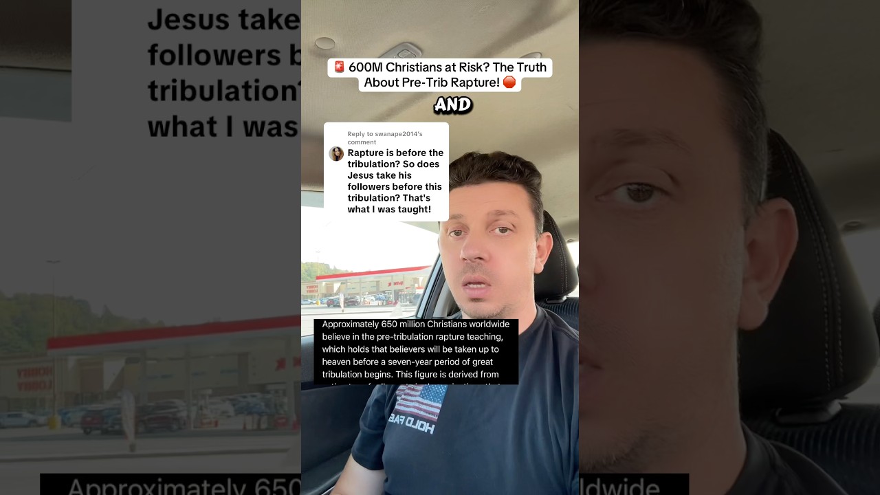 600 million Christians at risk! No pre tribulation rapture 