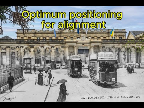 Finding the optimum position for hyperlong exposure photography