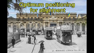 Finding the optimum position for hyperlong exposure photography