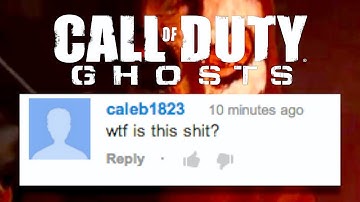 WTF INDEED! - Call of Duty: Ghosts Trailer - COD FANS DERP OUT!