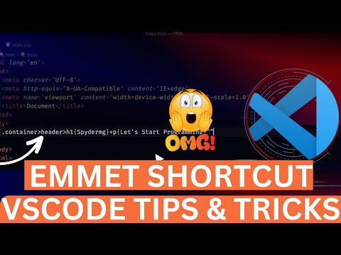 VSCode Emmet Shortcut