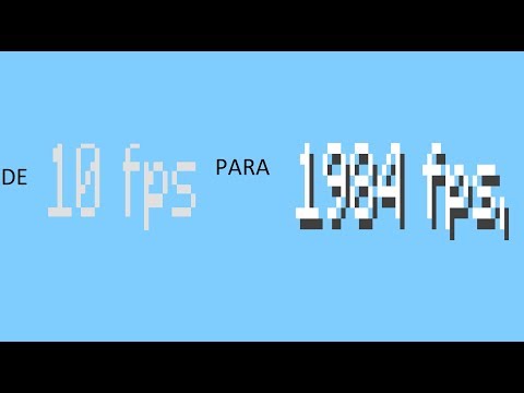 TUTORIAL: COMO Aumentar SEU FPS NO MINECRAFT DRASTICAMENTE !!!!!