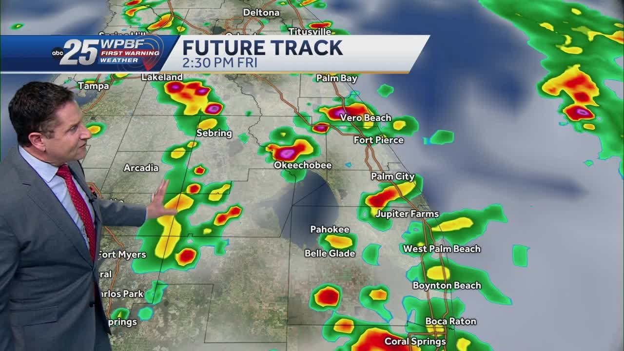 Heavy rain and strong storms possible - YouTube