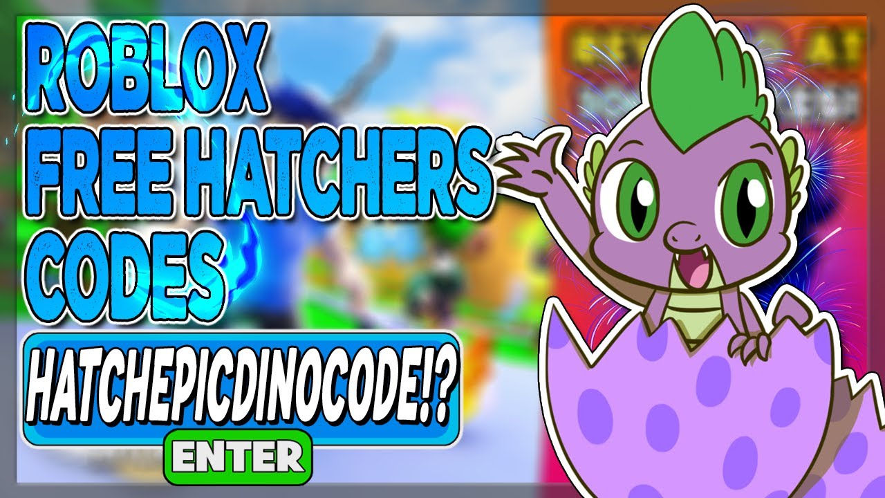ALL NEW ROBLOX [💯3X LUCK] Free Hatchers SECRET *OP* CODES! | ROBLOX ...