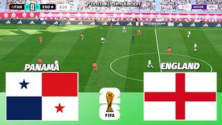 🔴 LIVE | Panama vs England - FIFA World Cup 2026 | PES 21 Simulation screenshot 2