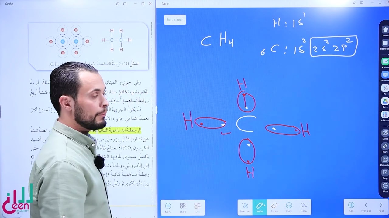 الروابط الكيميائية وأنواعها (2) - كيمياء الصف العاشر #يزن_قويدر