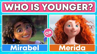 Guess Who is Younger? | Disney Quiz