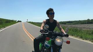 [アメリカ大学留学] 旧車Z550FX(Kawasaki)との軌跡　恋のスピードウェイKANSAS USA 20歳〜24歳