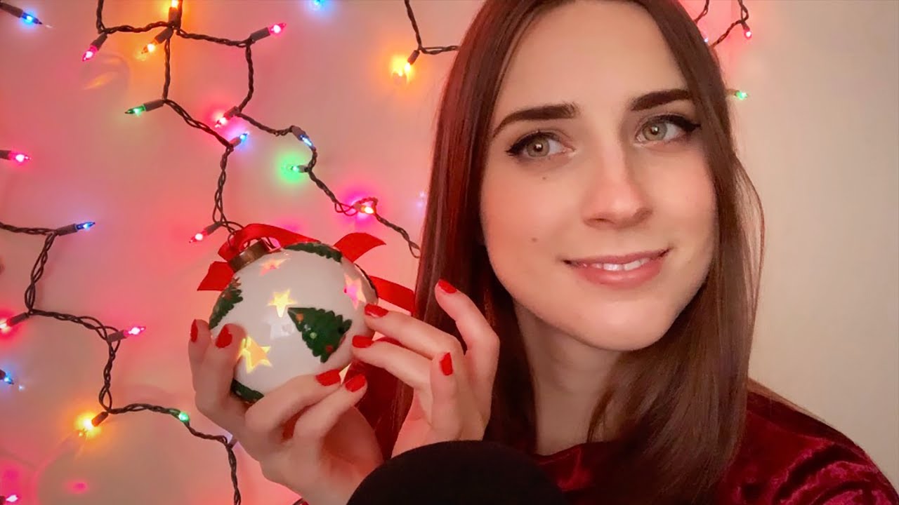 ASMR Holiday Triggers ❄️ (tapping, crinkles...)